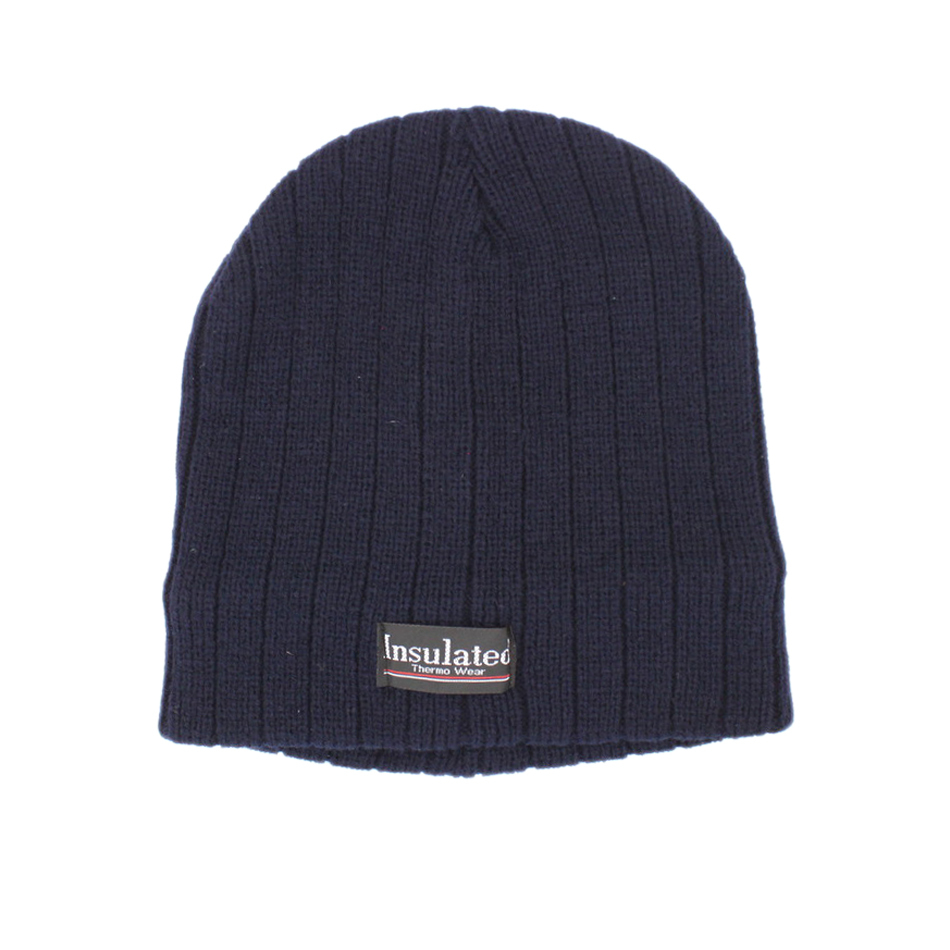 Mens Womens Unisex Beanie Winter Thermal Ski Warm Knitted Sherpa Plain Patterned - Picture 6 of 185