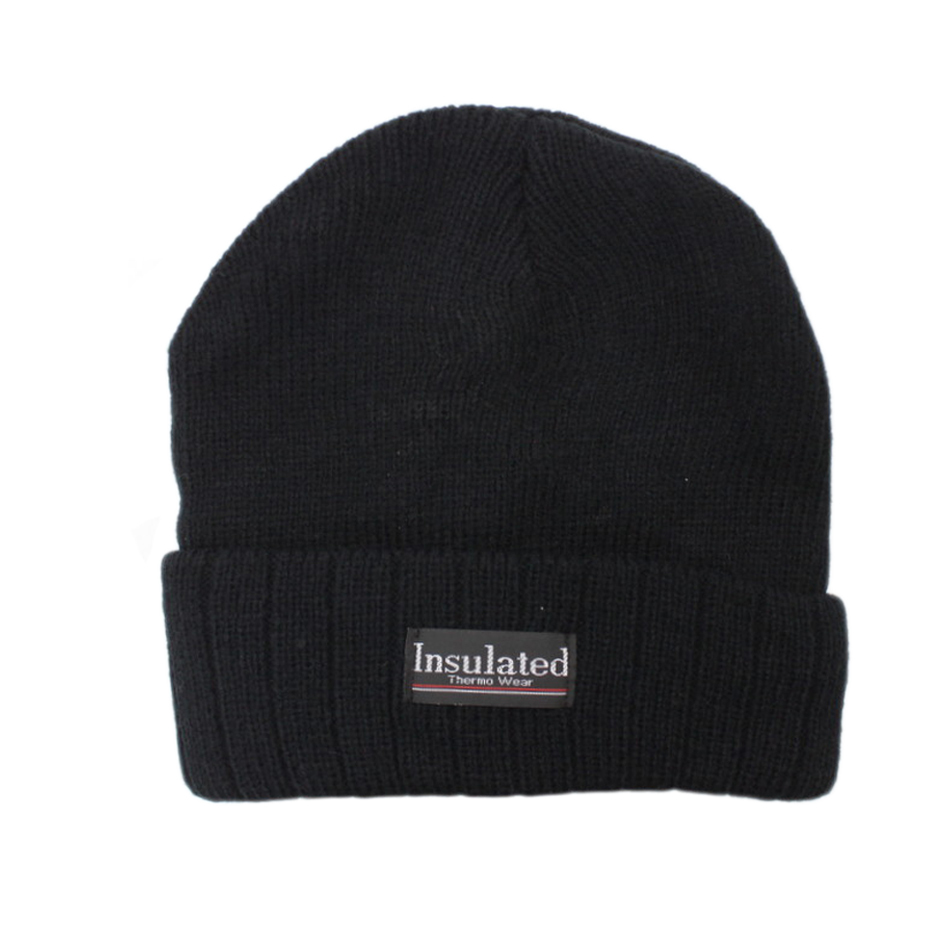 Mens Womens Unisex Beanie Winter Thermal Ski Warm Knitted Sherpa Plain Patterned - Picture 7 of 185