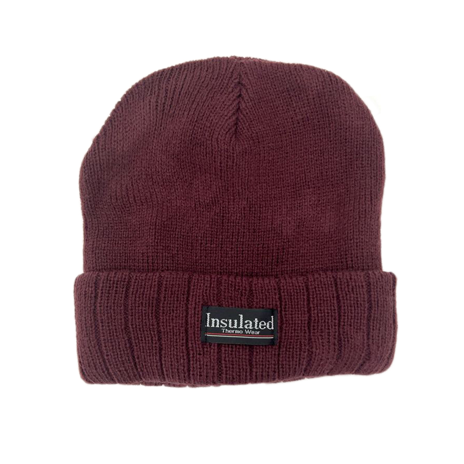 Mens Womens Unisex Beanie Winter Thermal Ski Warm Knitted Sherpa Plain Patterned - Picture 8 of 185
