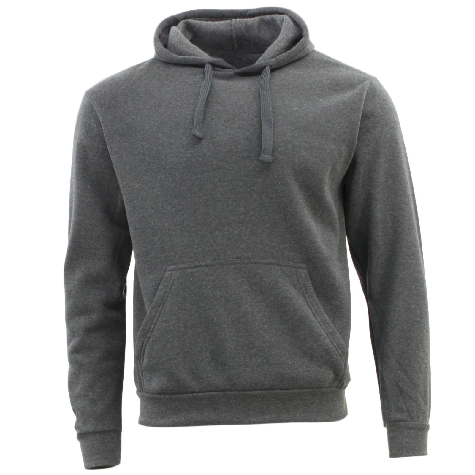 Adult Men's Unisex Basic Plain Hoodie Jumper Pullover Sweater ...