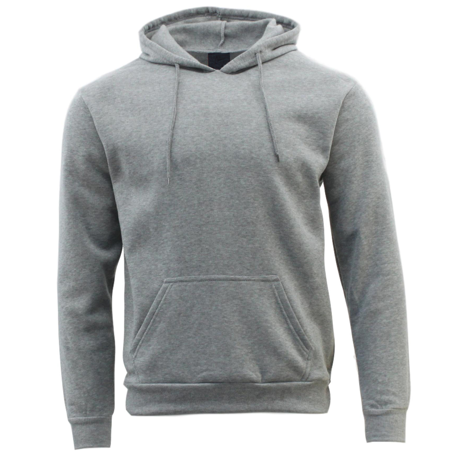 Adult Men's Unisex Basic Plain Hoodie Jumper Pullover Sweater