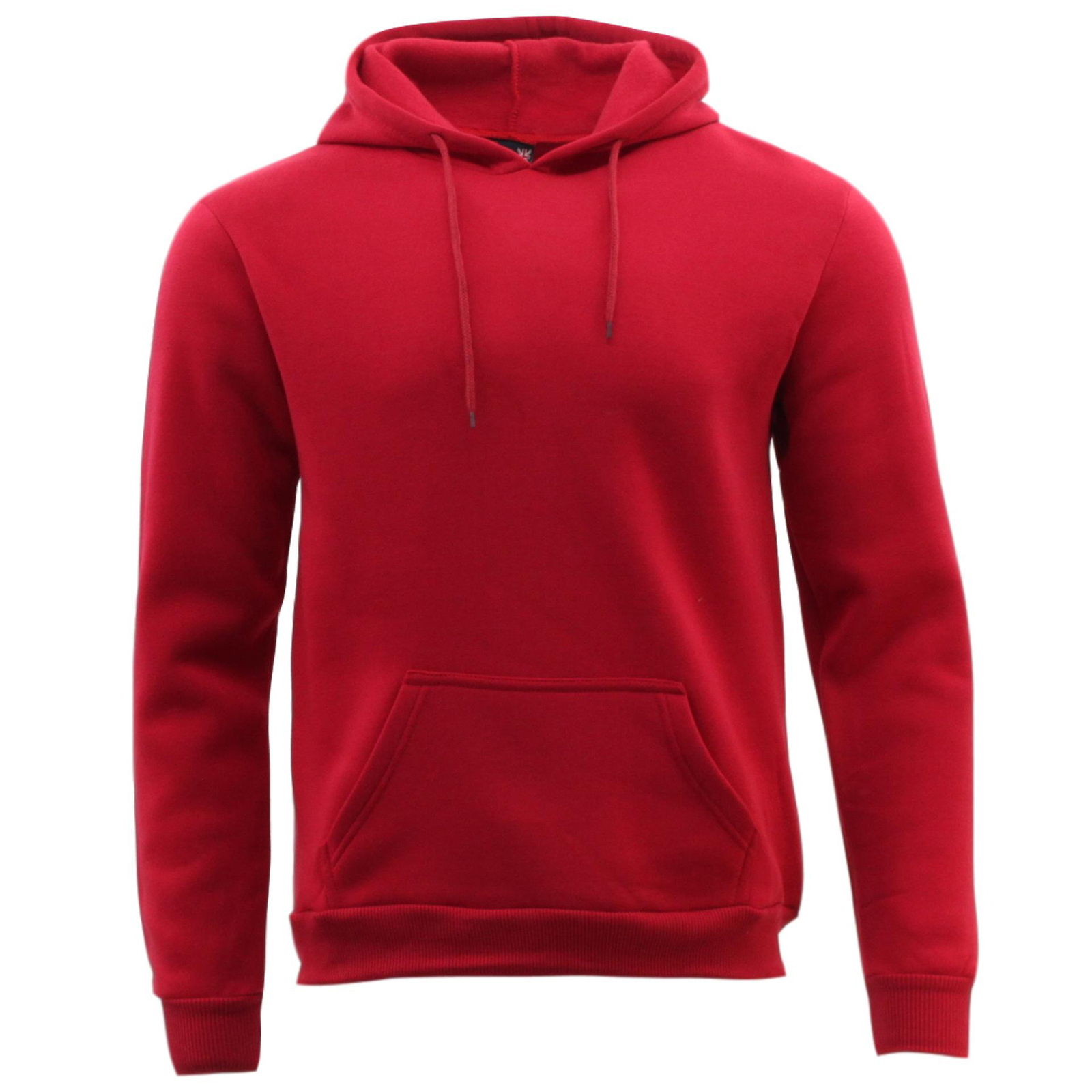 Adult Men's Unisex Basic Plain Hoodie Jumper Pullover Sweater ...