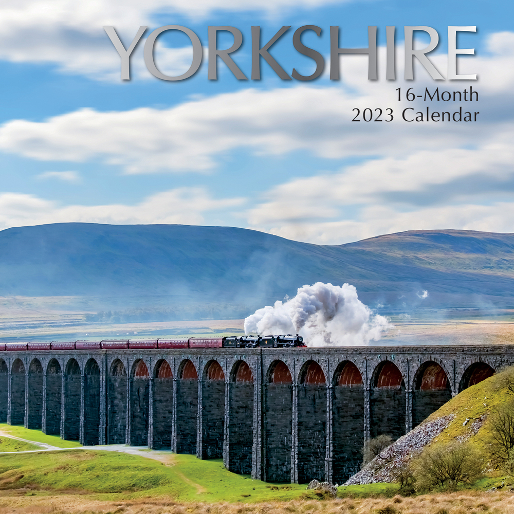 Yorkshire - 2023 Square Wall Calendar 16 month by Gifted Stationery