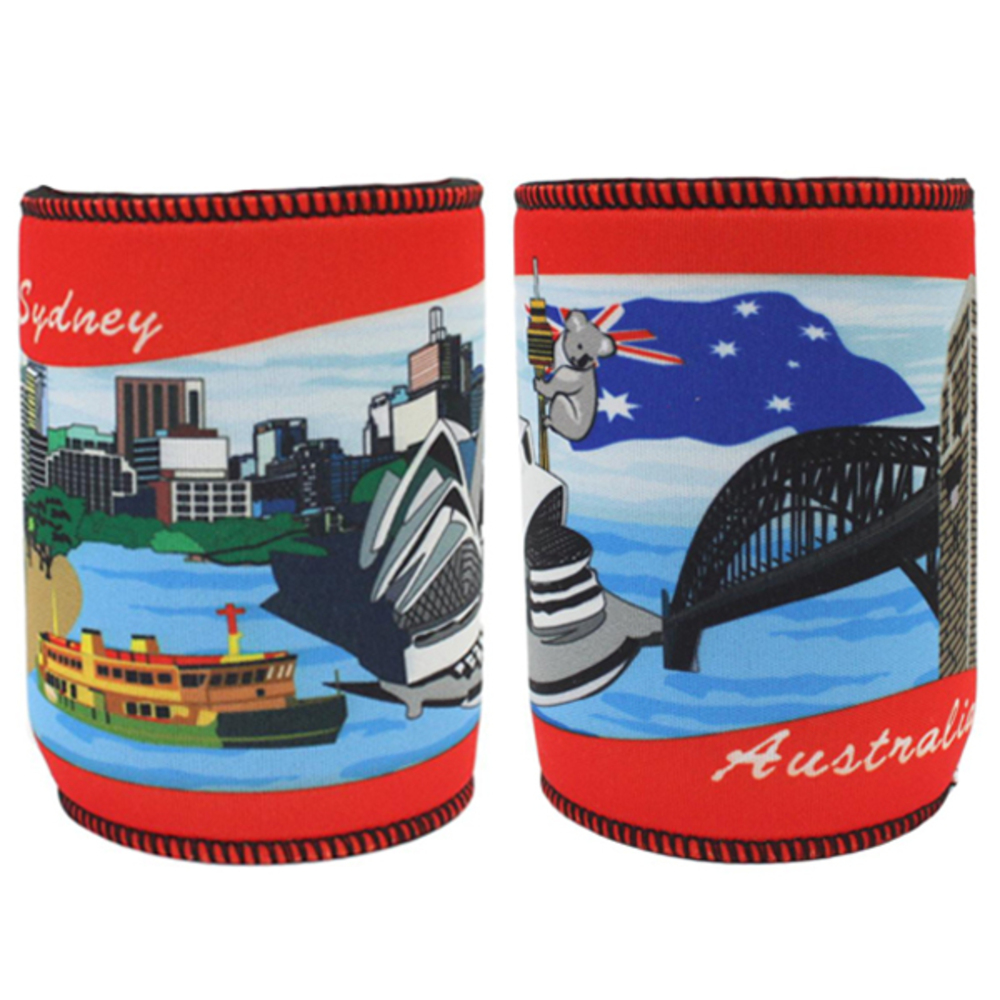 Stubby Holder Stubbie Can Beer Bottle Drink Cooler Australia Flag Funny Souvenir - Picture 53 of 110