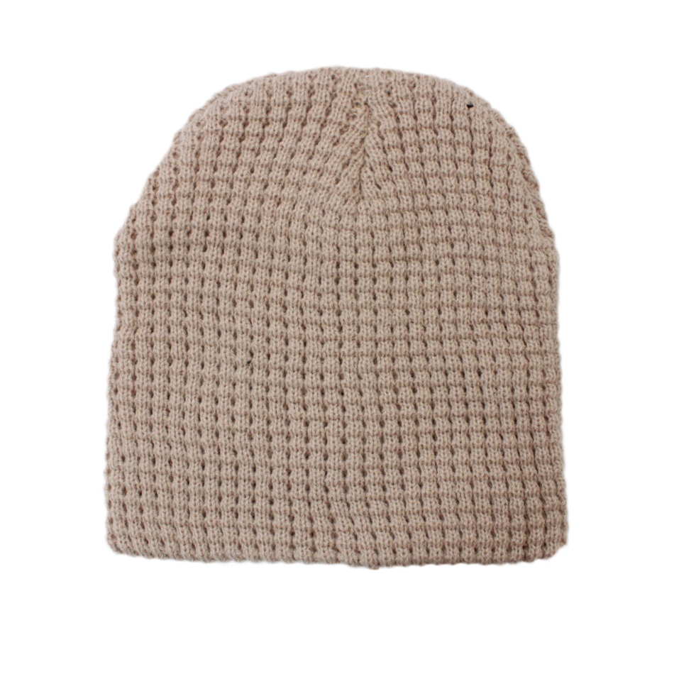 Mens Womens Unisex Beanie Winter Thermal Ski Warm Knitted Sherpa Plain Patterned - Picture 11 of 185