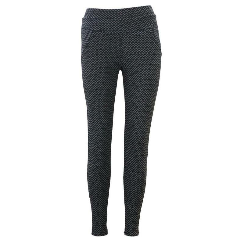 Women's Stretch Winter Slim Thermal Thick Fleece Lined Leggings Pants w Pockets - Picture 151 of 229