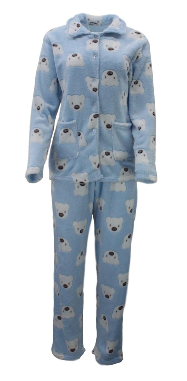 fleece top pyjamas