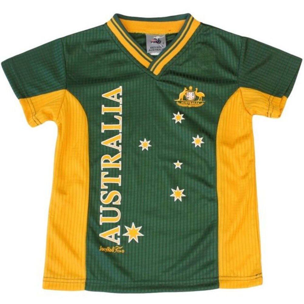 Kids Sports Soccer Football Rugby Jersey Top T Shirt Tee Australia Souvenir A eBay