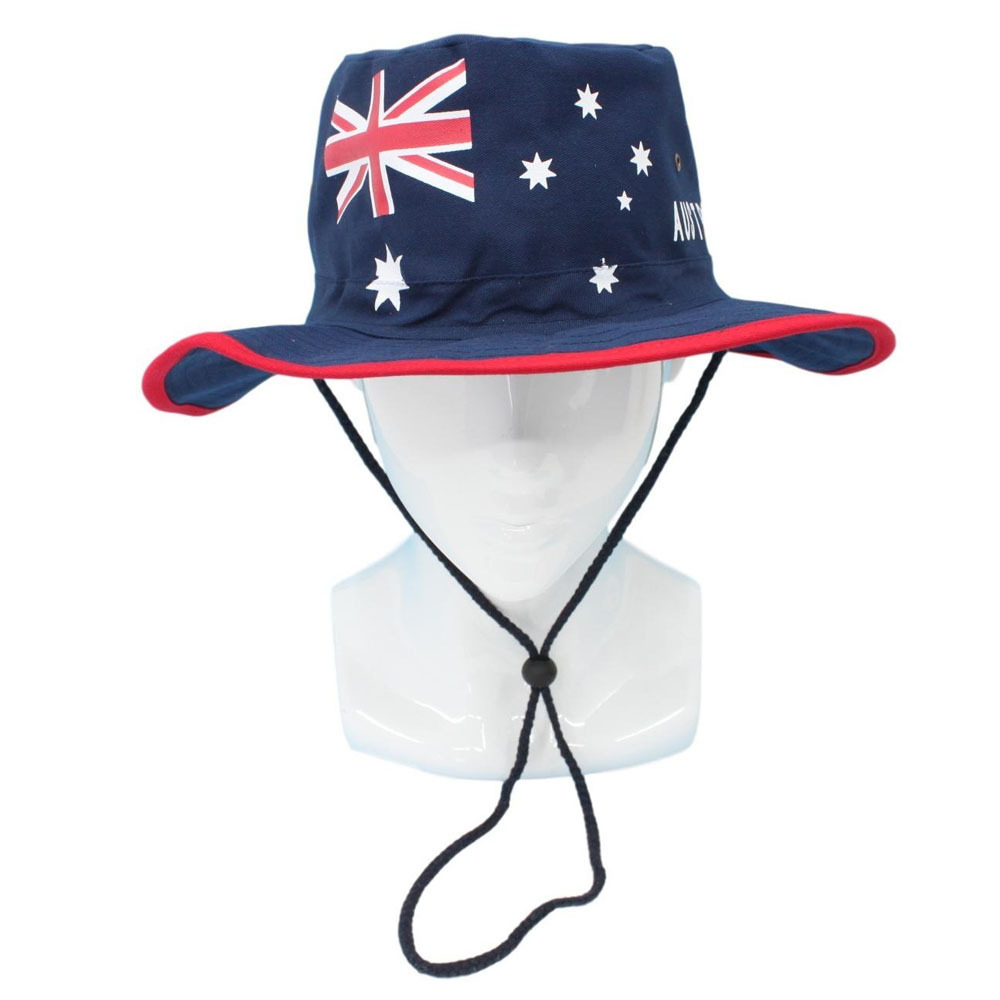 Adults Australia Day Caps Cotton Hats Summer Australian Souvenir ANZAC