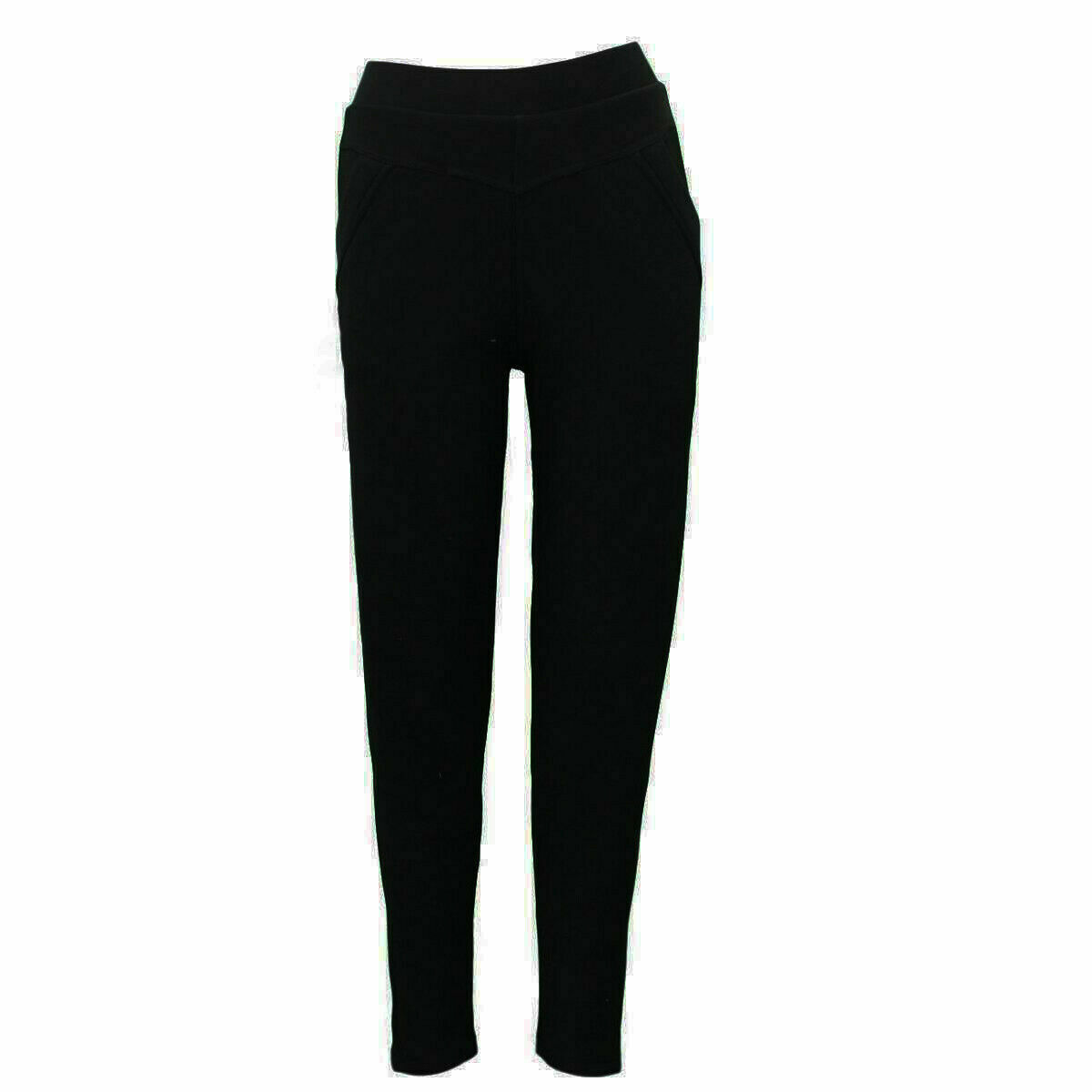 Women's Stretch Winter Slim Thermal Thick Fleece Lined Leggings Pants w Pockets - Picture 32 of 229