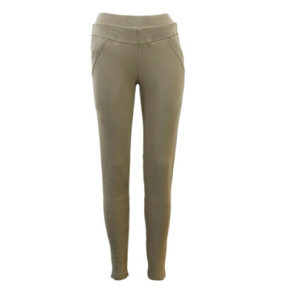 Women's Stretch Winter Slim Thermal Thick Fleece Lined Leggings Pants w Pockets - Picture 52 of 229