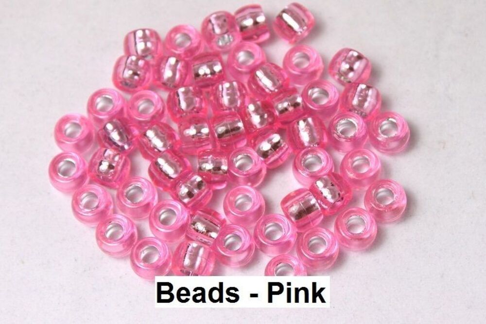 Loom Band Beads Bracelet Accessories Charm Alphabet Letters Colours Craft UR10601