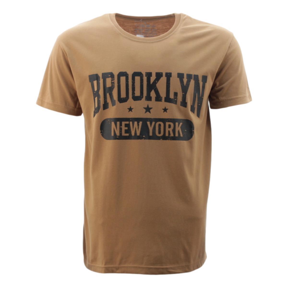 Men's Casual Crew Neck TShirt Tee Short Sleeve Brooklyn New York eBay