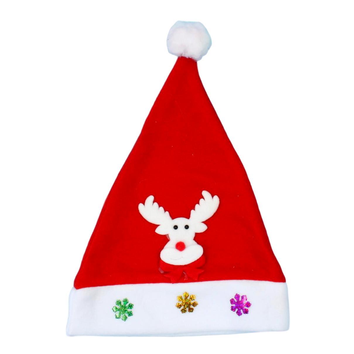 Adult Unisex Christmas Xmas Novelty Hat Party Wear Tree Rudolf Santa