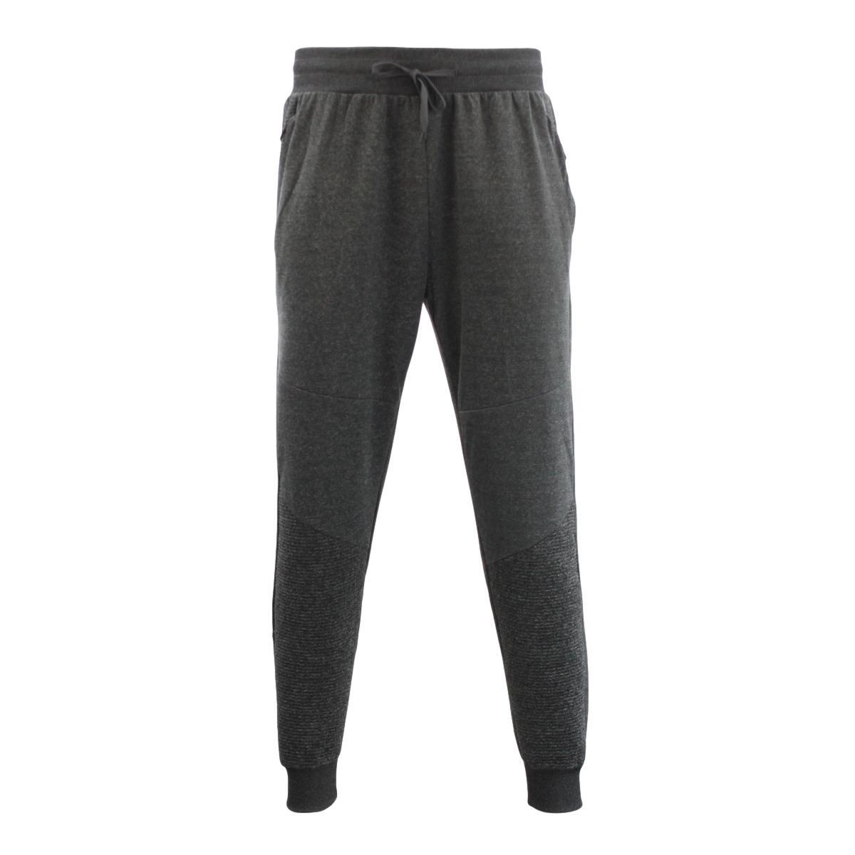 side pockets elastic cuffed casual jogger pants