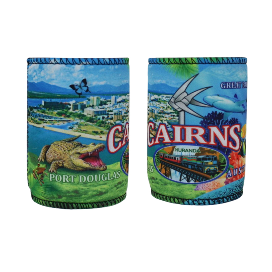 Stubby Holder Stubbie Can Beer Bottle Drink Cooler Australia Flag Funny Souvenir - Picture 92 of 110