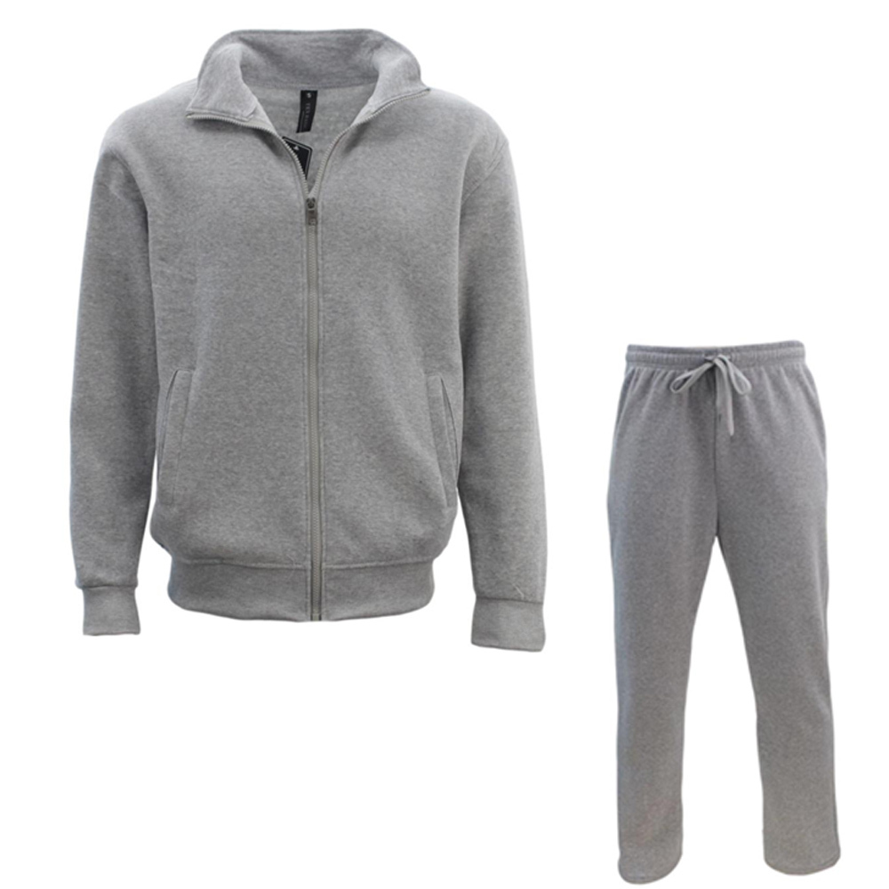 FIL Men's Fleece Zip up Sweater Track Pants Set Tracksuit Sweatsuit - Picture 17 of 17