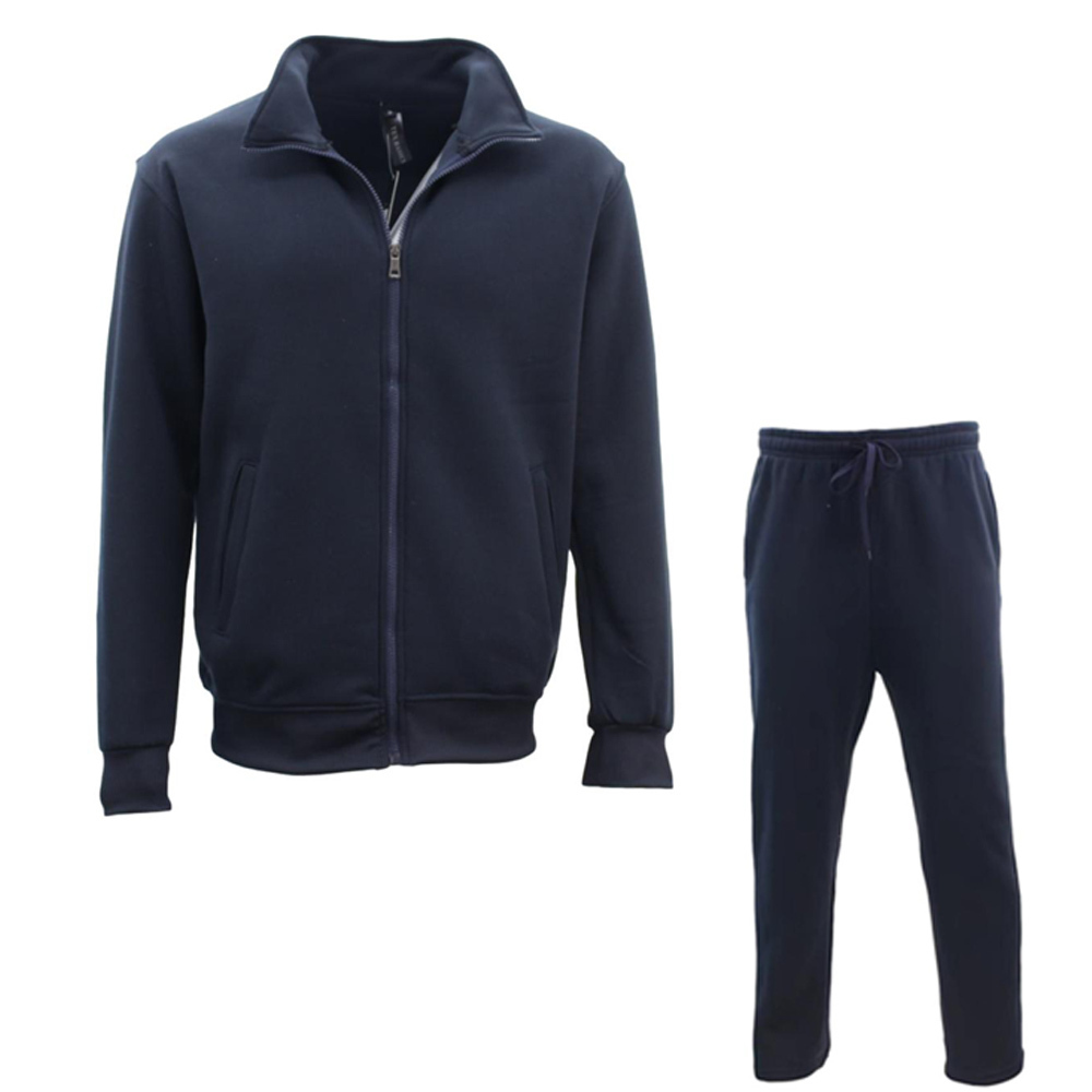 FIL Men's Fleece Zip up Sweater Track Pants Set Tracksuit Sweatsuit - Picture 10 of 17