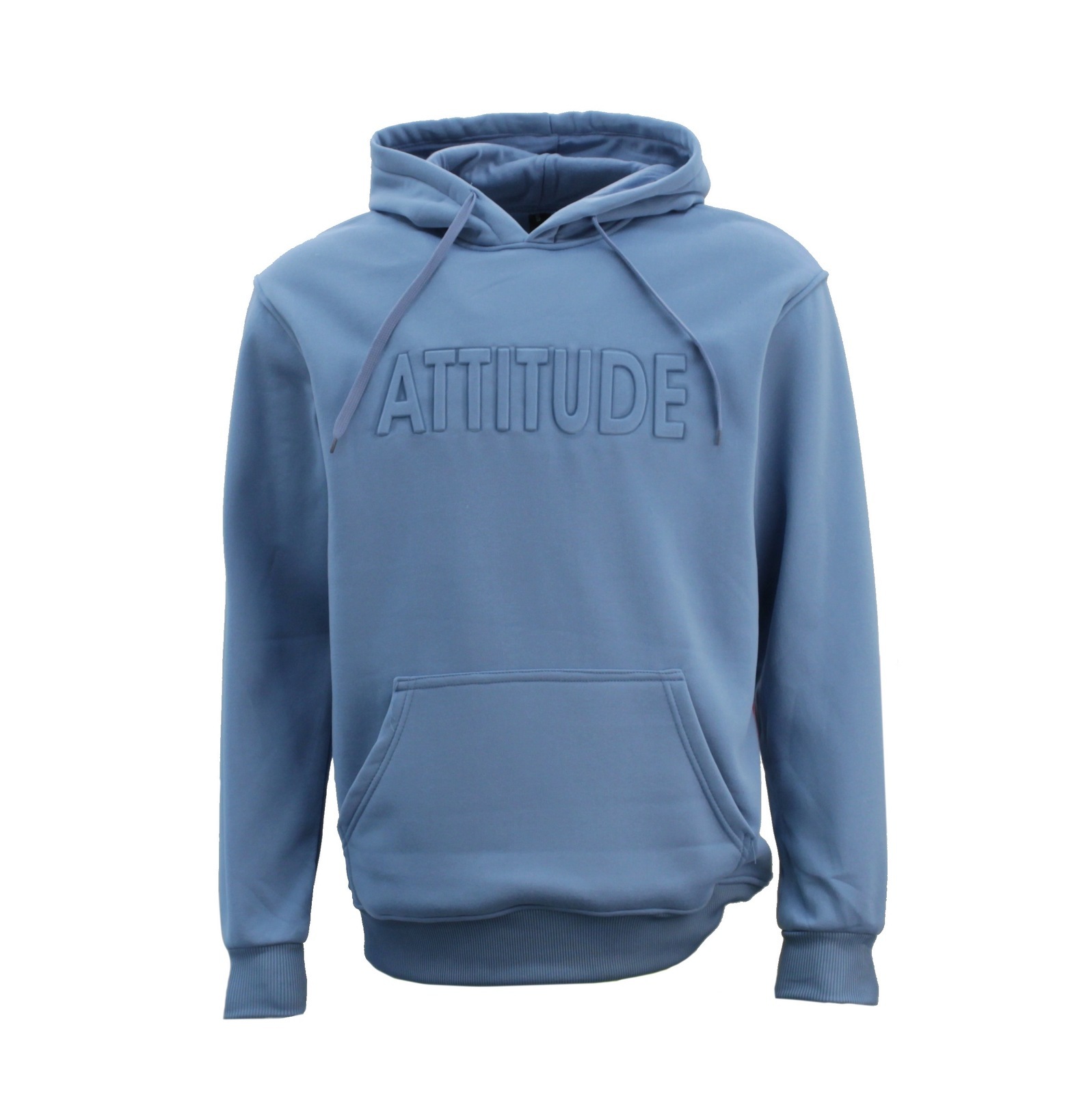 FIL Men's Fleece Hoodie Pullover Hooded Jumper Sweater Embossed - ATTITUDE - Picture 21 of 25