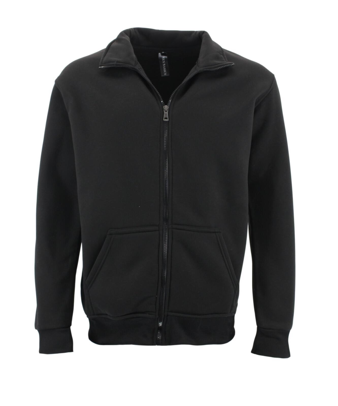 FIL Men's Fleece Zip up Sweater Jacket Jumper Sweat Shirt - Picture 3 of 17