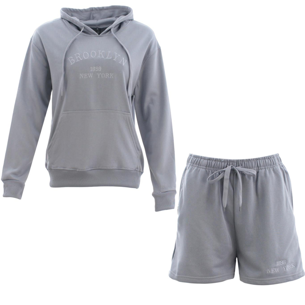 Casual Loungewear Embroidered Hoodie 