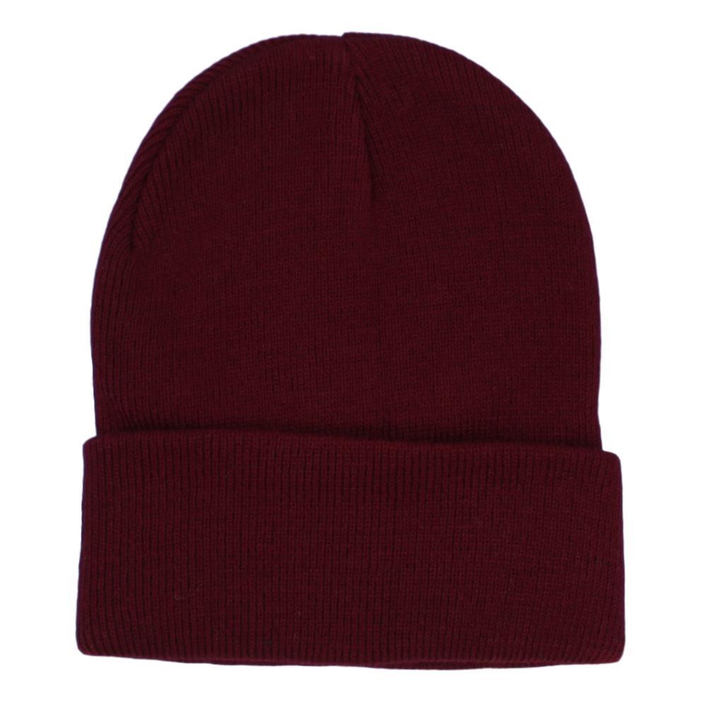 Mens Womens Unisex Beanie Winter Thermal Ski Warm Knitted Sherpa Plain Patterned - Picture 62 of 185