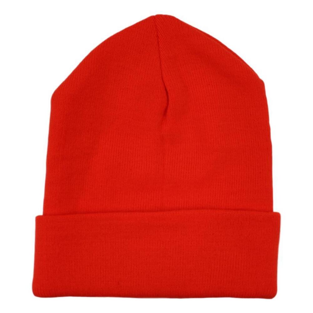 Mens Womens Unisex Beanie Winter Thermal Ski Warm Knitted Sherpa Plain Patterned - Picture 65 of 185