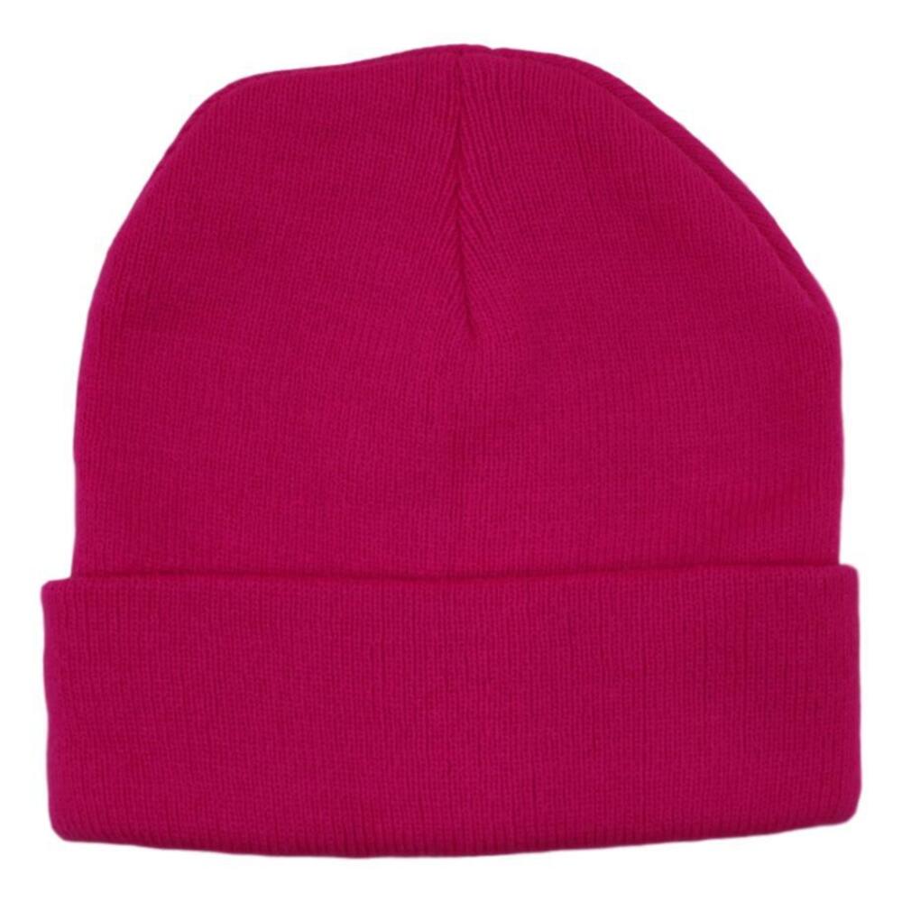 Mens Womens Unisex Beanie Winter Thermal Ski Warm Knitted Sherpa Plain Patterned - Picture 66 of 185