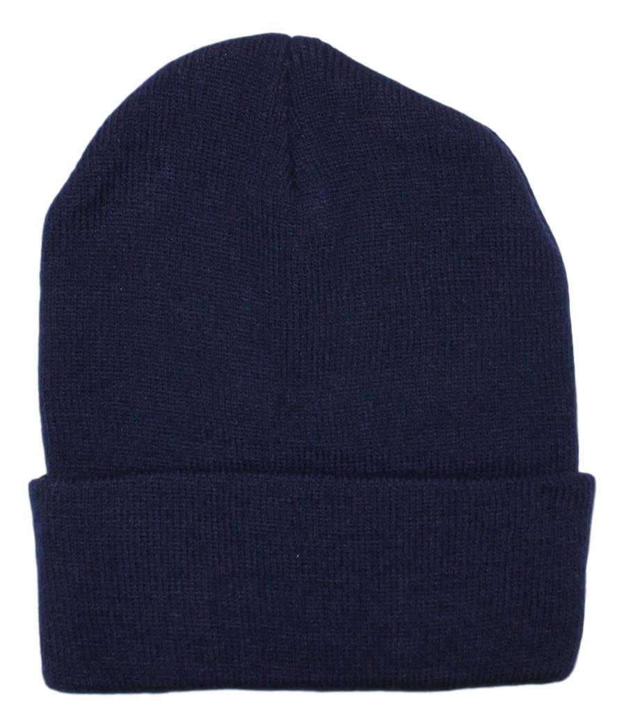 Mens Womens Unisex Beanie Winter Thermal Ski Warm Knitted Sherpa Plain Patterned - Picture 3 of 185