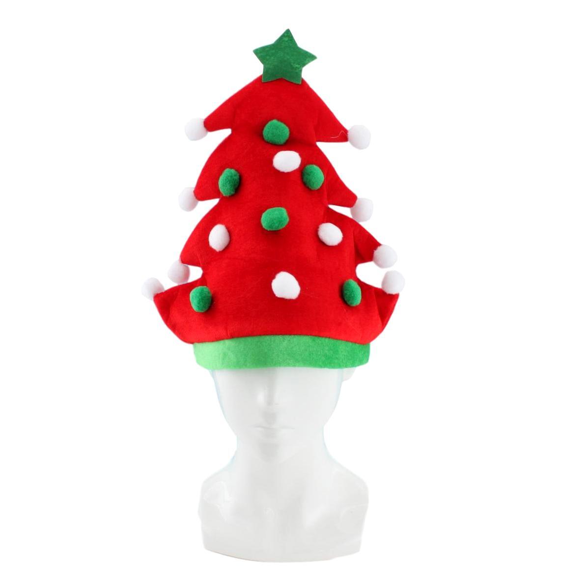 Adult Unisex Christmas Xmas Novelty Hat Party Wear Tree Rudolf Santa