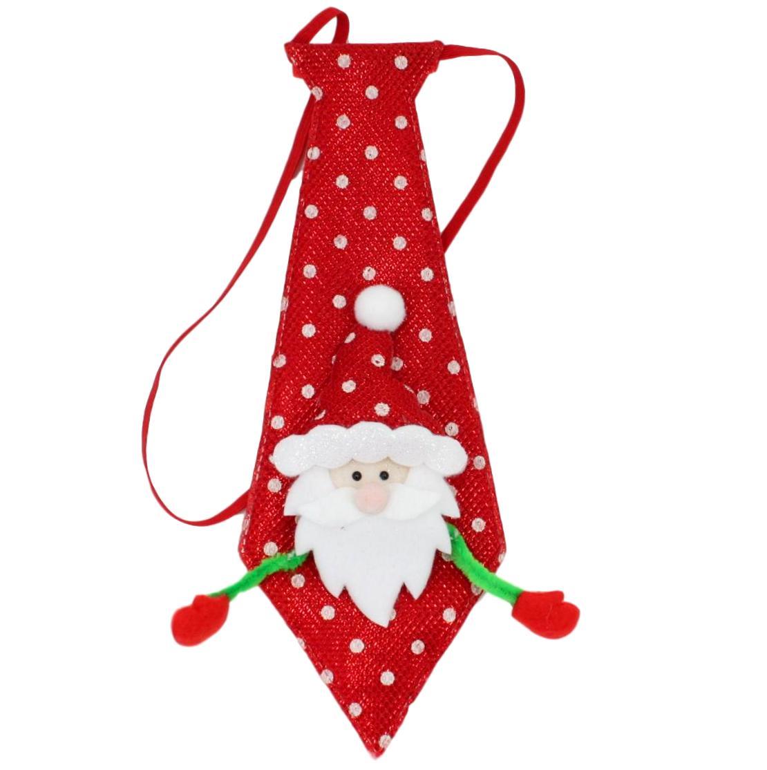 Christmas XMAS Tie for Kids Boys Santa Clothing Costume for Children B ...