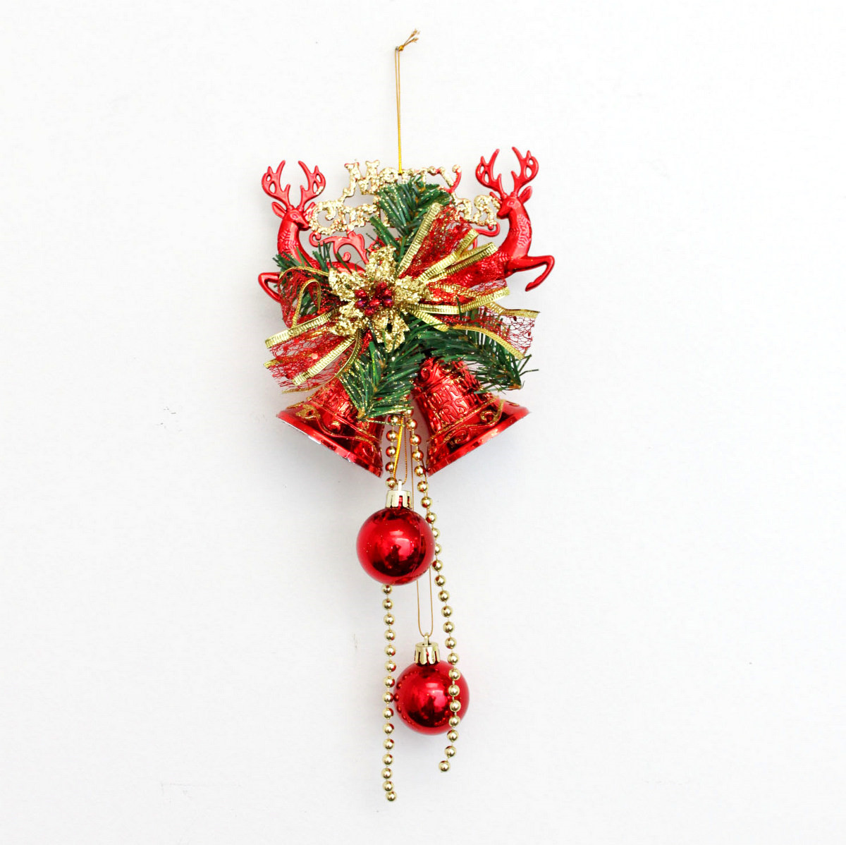 christmas xmas large door wall hanger decoration jingle bells w pine reindeers pacific christmas - Large Christmas Bells Decorations christmas xmas large door wall hanger decoration jingle bells w pine reindeers pacific christmas - Large Christmas Bells Decorations
