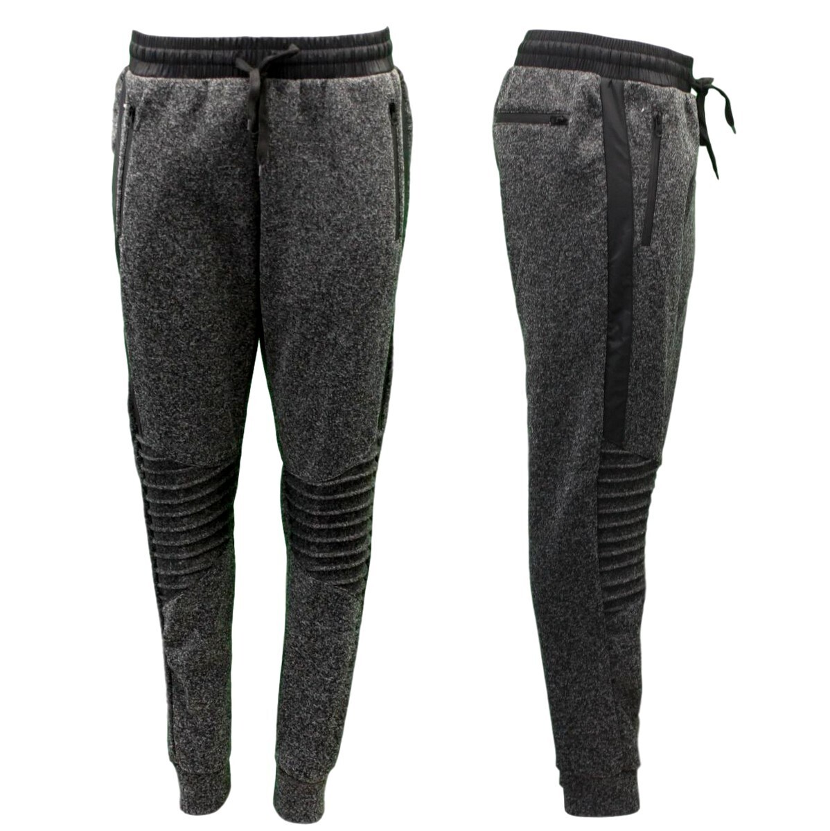 joggers with zip pockets