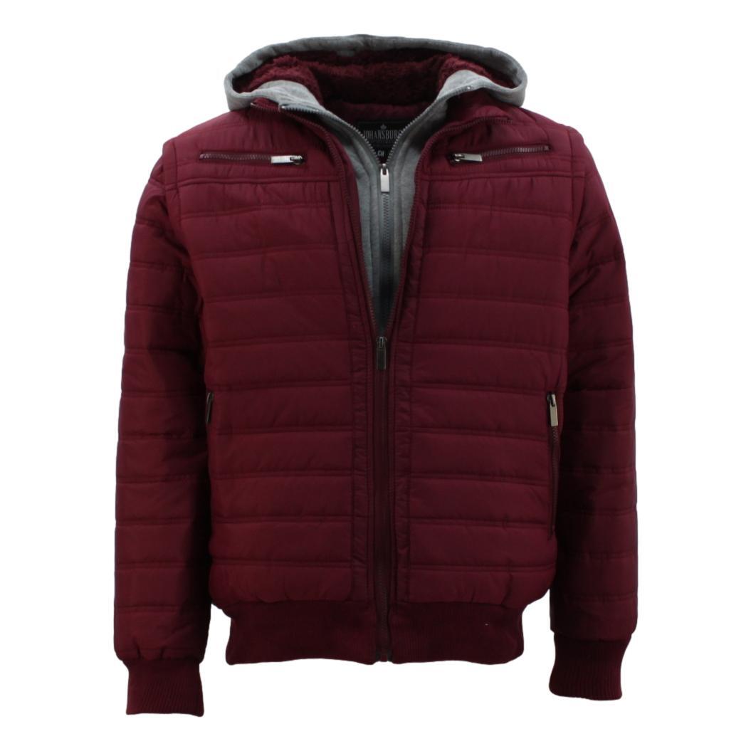 double zipper winter coat