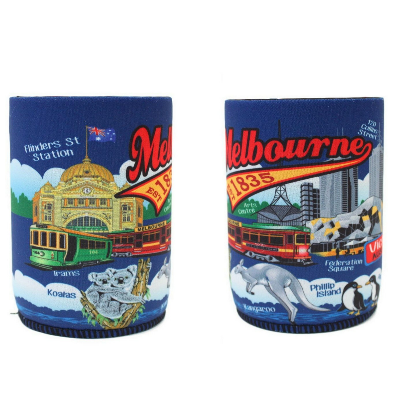 Stubby Holder Stubbie Can Beer Bottle Drink Cooler Australia Flag Funny Souvenir - Picture 44 of 110