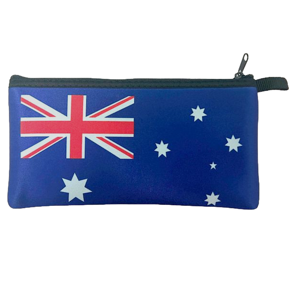 Neoprene Australian Souvenir Pencil Case Toiletries Pouch Zipped Bag Gift - Picture 6 of 19