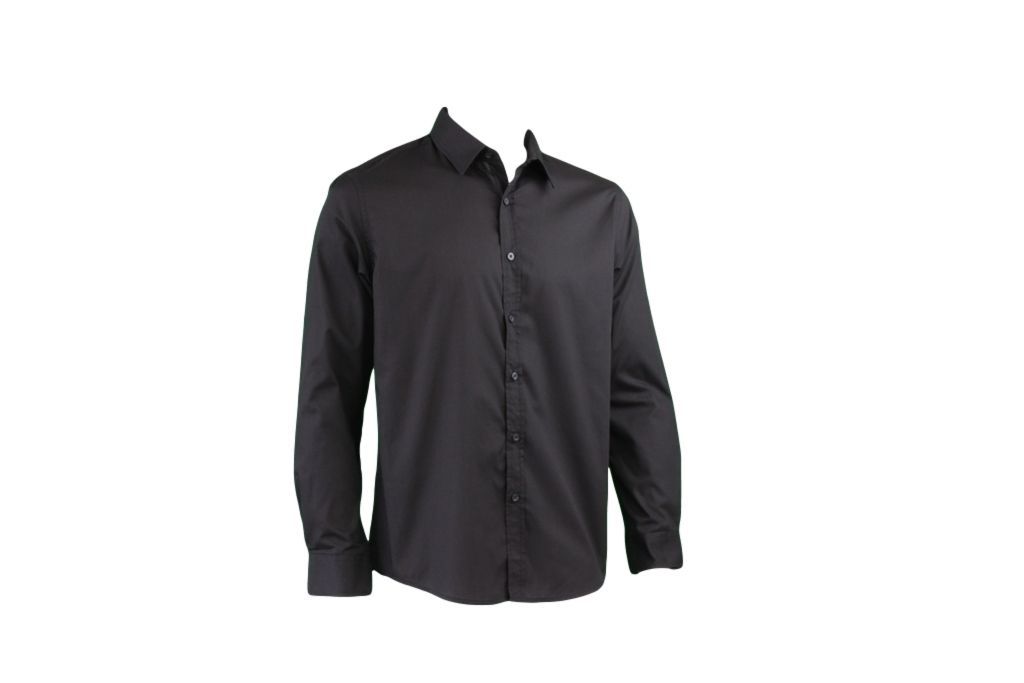Men's Formal Dress Business Shirts Long Sleeve Cotton Blend Easy Iron - Picture 5 of 18