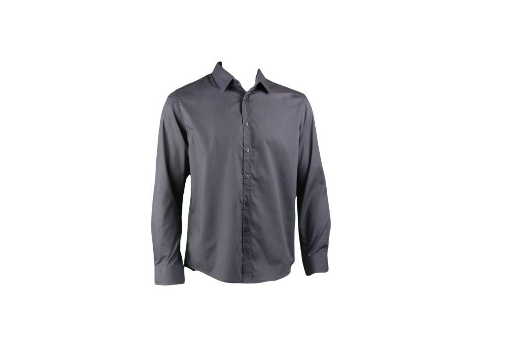 Men's Formal Dress Business Shirts Long Sleeve Cotton Blend Easy Iron - Picture 13 of 18