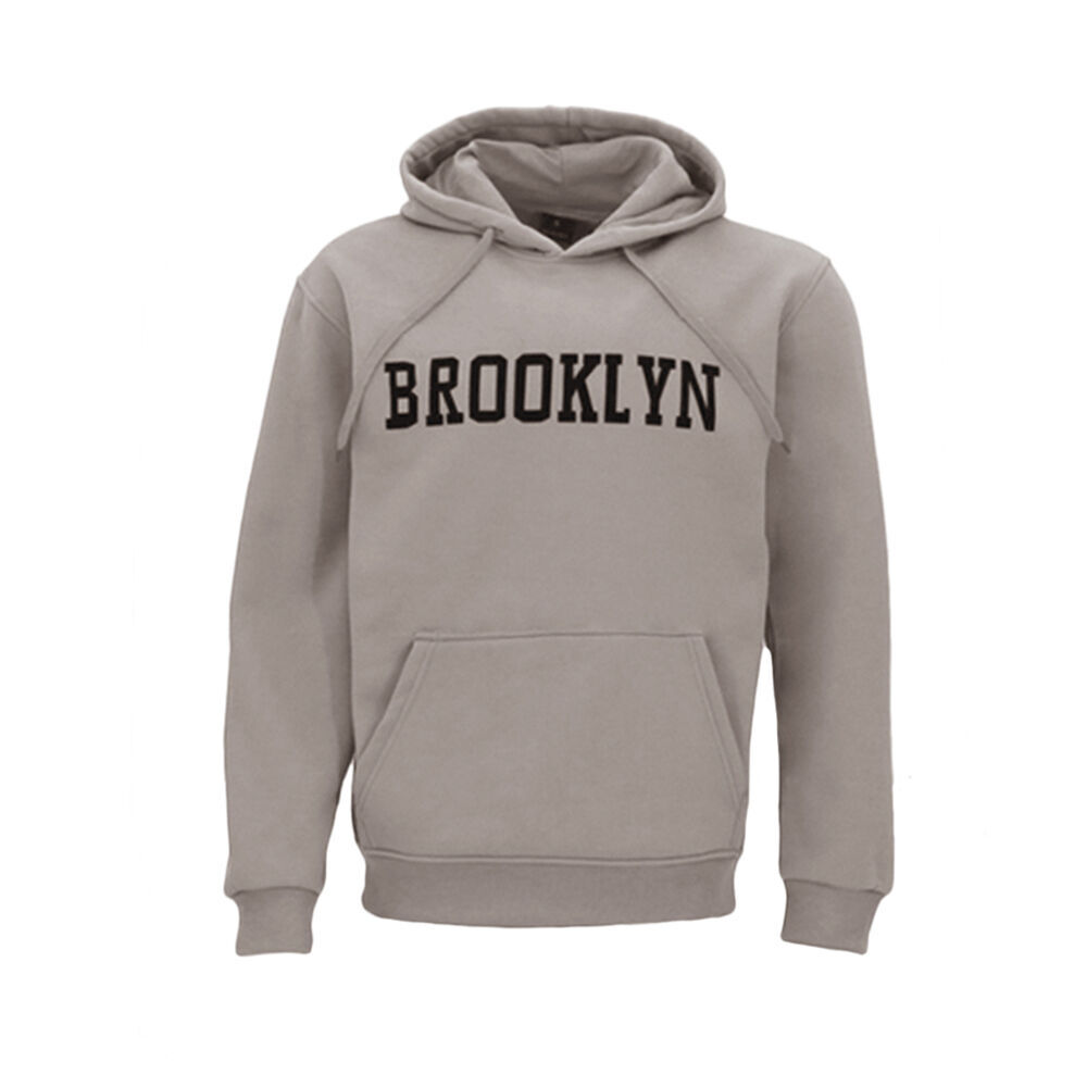 FIL Mens Adult Fleece Hoodie Pullover Hooded Jumper Sweater - BROOKLYN - Picture 17 of 17