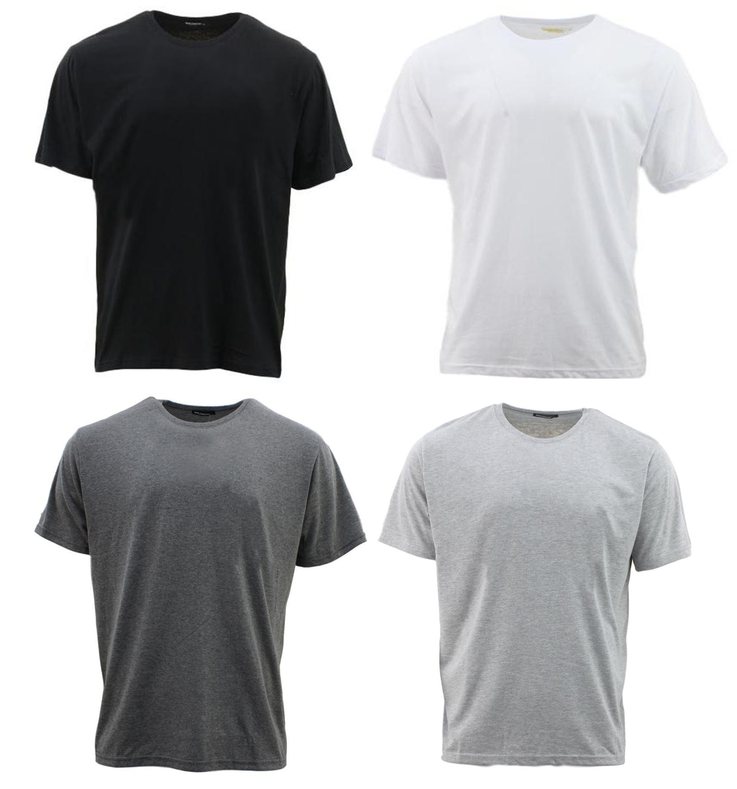 Men's Plain 100% Cotton T-Shirt Basic Blank Adult Tee - Picture 6 of 18
