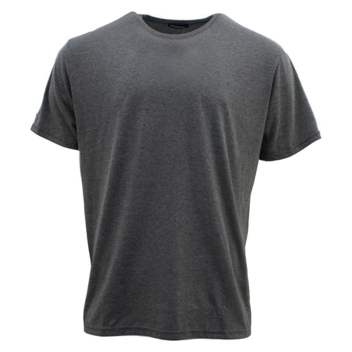 Men's Plain 100% Cotton T-Shirt Basic Blank Adult Tee - Picture 18 of 18