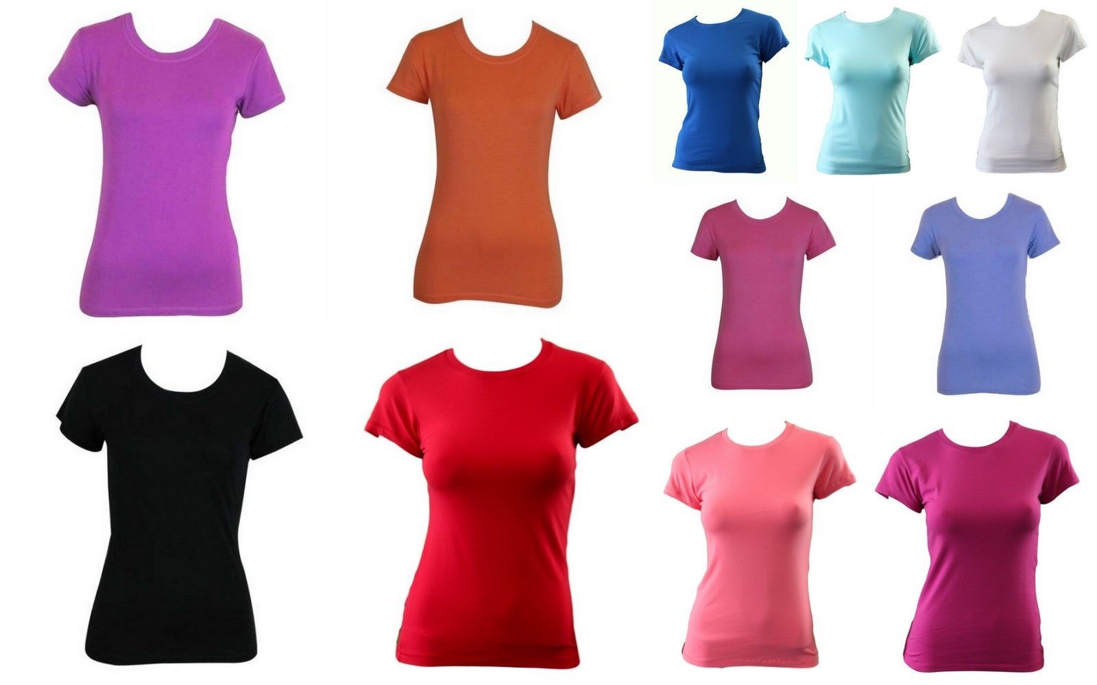 plain stretch t shirt