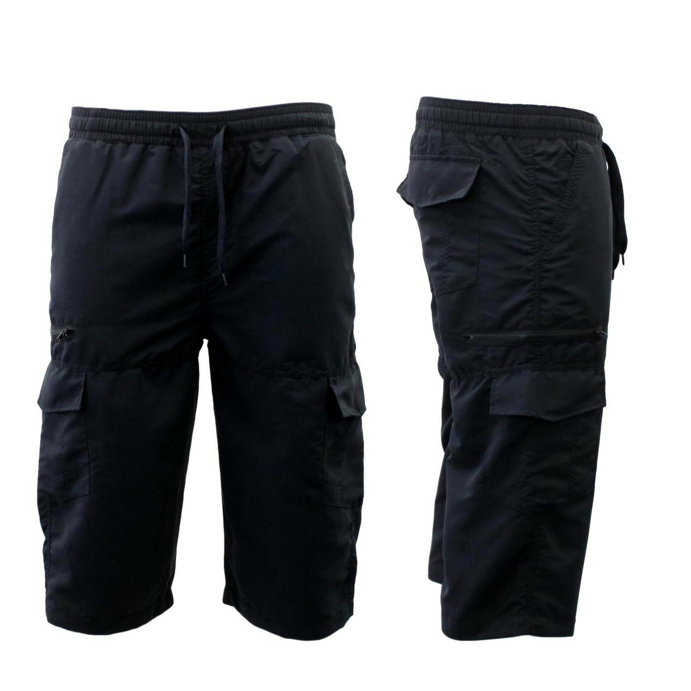 cargo drawstring shorts