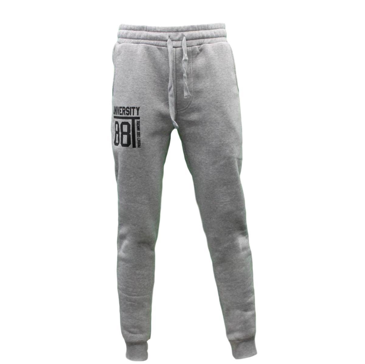 Download Men's Cuffed Fleece Track Pants Sweatpants Jogger Trousers ...