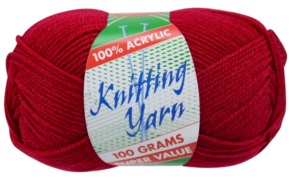 100g Knitting Yarn 3/8 Ply Super Soft Acrylic Knitting Wool Solid Multi