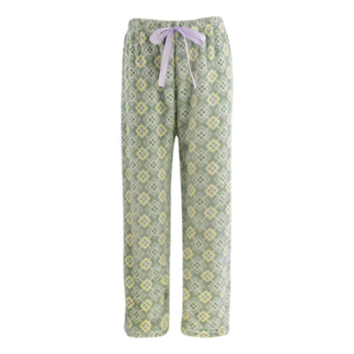 Women's Soft Plush Lounge Sleep Pyjama Pajama Pants Fleece Winter