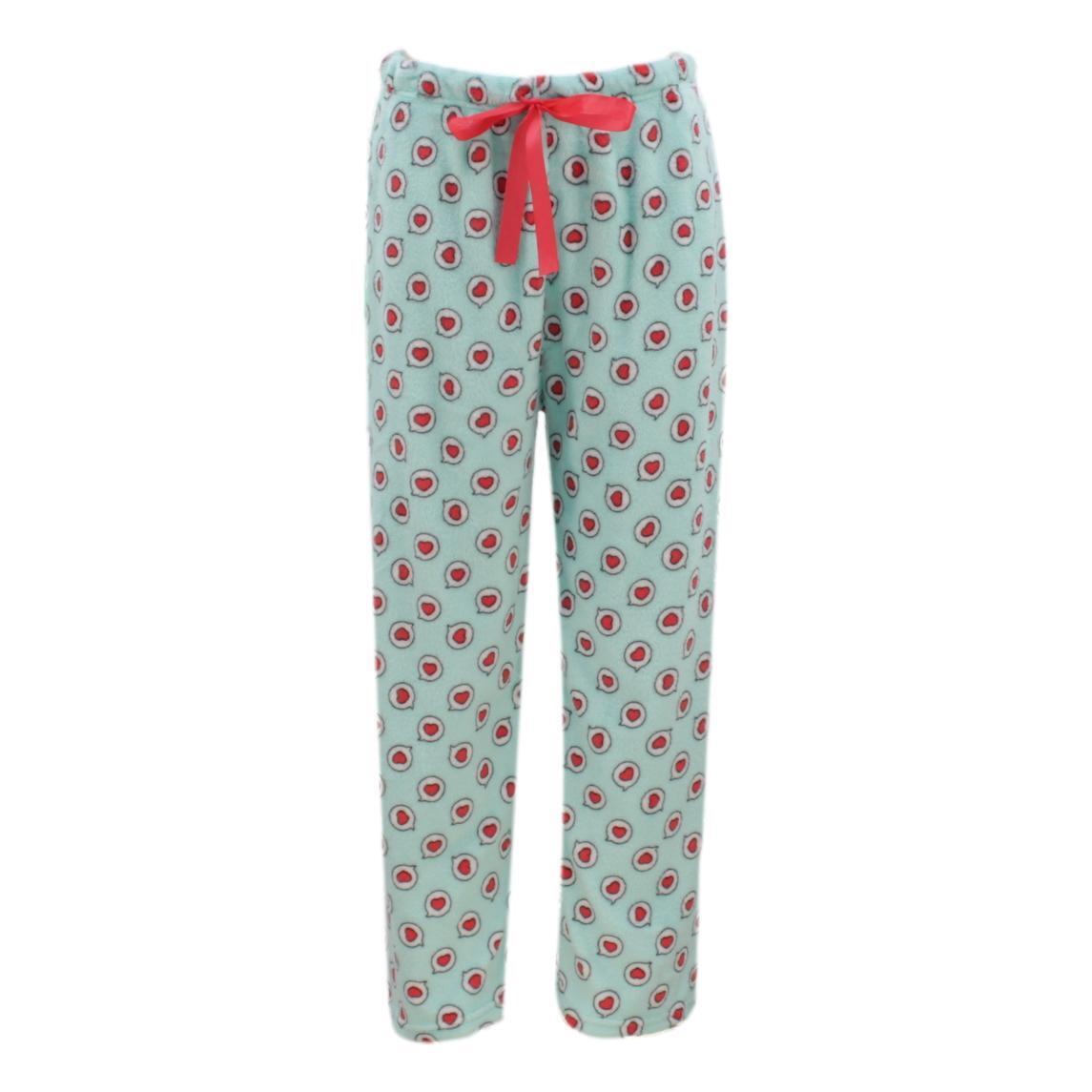 Women's Soft Plush Lounge Sleep Pyjama Pajama Pants Fleece Winter