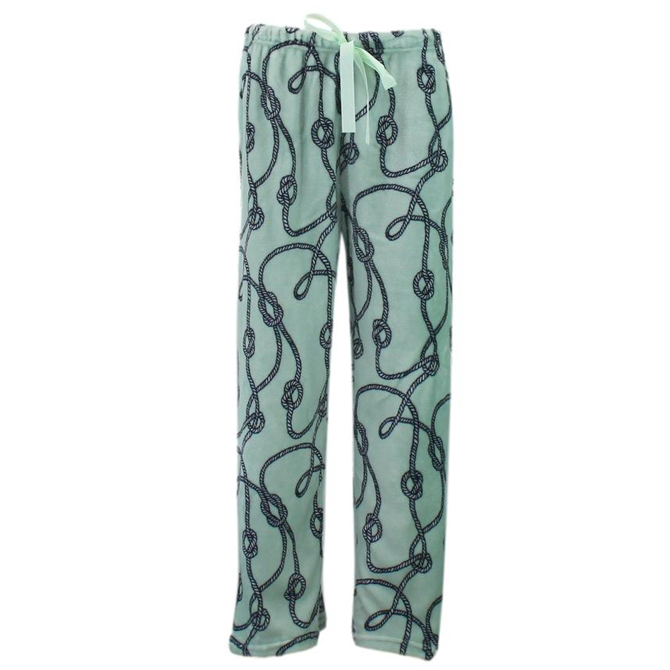 ADR Women's 2-Pack Plush Fleece Pajama Bottoms with Pockets, Winter PJ  Lounge Pants, Pack 1 Size 3X Large