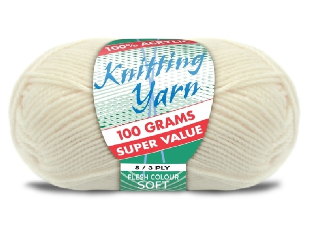 10 x Knitting Yarn 8 Ply 100g Multi Colour MIX BLUE-WHITE 100% Brand New WIN-162 
