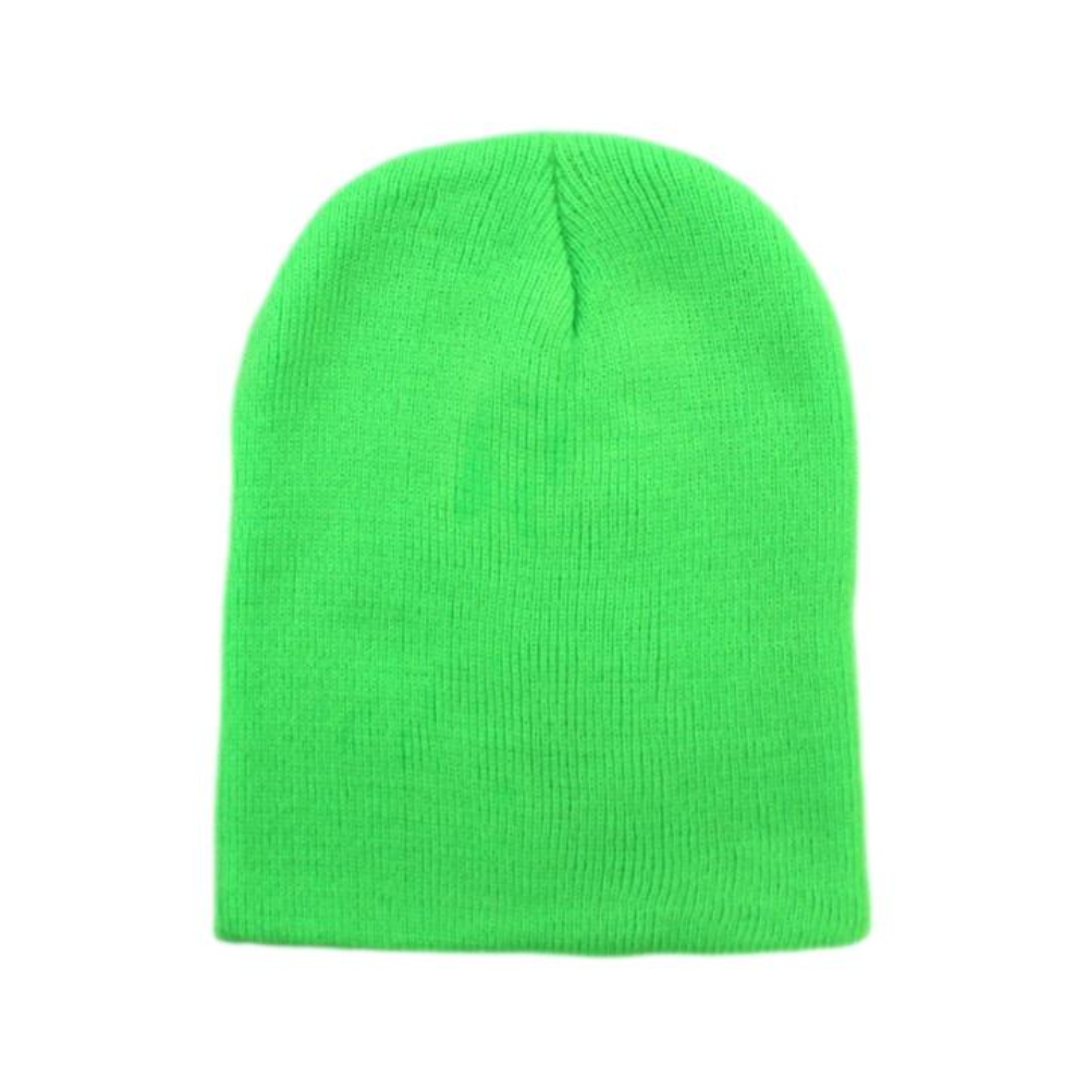 Kids Boys Girls Beanie Winter Warm Knitted Sherpa Plain Patterned - Picture 23 of 25